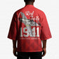 Tuskegee Airmen Red Tails Legacy Kimono African American Pilots - Red