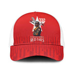 Tuskegee Airmen Red Tails Legacy Mesh Trucker Cap African American Pilots - Red - African Pride