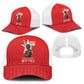 Tuskegee Airmen Red Tails Legacy Mesh Trucker Cap African American Pilots - Red - African Pride