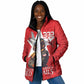 Tuskegee Airmen Red Tails Legacy Padded Jacket African American Pilots - Red