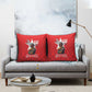 Tuskegee Airmen Red Tails Legacy Pillow Cover African American Pilots - Red