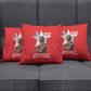 Tuskegee Airmen Red Tails Legacy Pillow Cover African American Pilots - Red