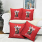 Tuskegee Airmen Red Tails Legacy Pillow Cover African American Pilots - Red