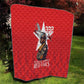 Tuskegee Airmen Red Tails Legacy Quilt African American Pilots - Red - African Pride