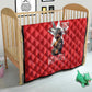 Tuskegee Airmen Red Tails Legacy Quilt African American Pilots - Red - African Pride