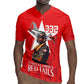 Tuskegee Airmen Red Tails Legacy Rugby Jersey African American Pilots - Red - African Pride