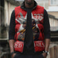 Tuskegee Airmen Red Tails Legacy Sleeveless Puffer Jacket African American Pilots - Red