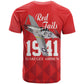 Tuskegee Airmen Red Tails Legacy T shirt African American Pilots - Red - African Pride