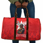 Tuskegee Airmen Red Tails Legacy Travel Bag African American Pilots - Red
