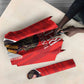 Tuskegee Airmen Red Tails Legacy Umbrella African American Pilots - Red