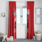 Tuskegee Airmen Red Tails Legacy Window Curtain African American Pilots - Red - African Pride