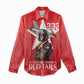 Tuskegee Airmen Red Tails Legacy Women Casual Shirt African American Pilots - Red - African Pride