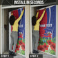 Personalized Afro-Haitians Tropical Door Cover Fleur-De-Lis Veves Motif - African Pride