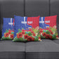 Personalized Afro-Haitians Tropical Pillow Cover Fleur-De-Lis Veves Motif - African Pride