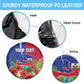Personalized Afro-Haitians Tropical Spare Tire Cover Fleur-De-Lis Veves Motif - African Pride