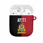 Afro-Haitians Empire of Haiti 1804-1806 AirPods Case Fleur-De-Lis Veves Motif - African Pride