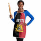 Afro-Haitians Empire of Haiti 1804-1806 Apron Fleur-De-Lis Veves Motif - African Pride