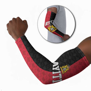 Afro-Haitians Empire of Haiti 1804-1806 Arm Sleeves Fleur-De-Lis Veves Motif - African Pride