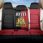 Afro-Haitians Empire of Haiti 1804-1806 Back Car Seat Cover Fleur-De-Lis Veves Motif - African Pride