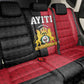 Afro-Haitians Empire of Haiti 1804-1806 Back Car Seat Cover Fleur-De-Lis Veves Motif - African Pride