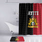 Afro-Haitians Empire of Haiti 1804-1806 Bathroom Set Fleur-De-Lis Veves Motif - African Pride
