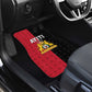 Afro-Haitians Empire of Haiti 1804-1806 Car Mats Fleur-De-Lis Veves Motif - African Pride