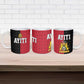 Afro-Haitians Empire of Haiti 1804-1806 Ceramic Mug Fleur-De-Lis Veves Motif - African Pride