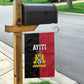 Afro-Haitians Empire of Haiti 1804-1806 Garden Flag Fleur-De-Lis Veves Motif - African Pride