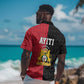 Afro-Haitians Empire of Haiti 1804-1806 Hawaiian Shirt Fleur-De-Lis Veves Motif LT18