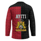 Afro-Haitians Empire of Haiti 1804-1806 Hockey Jersey Fleur-De-Lis Veves Motif - African Pride