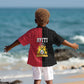 Afro-Haitians Empire of Haiti 1804-1806 Kid Hawaiian Shirt Fleur-De-Lis Veves Motif LT18