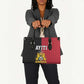 Afro-Haitians Empire of Haiti 1804-1806 Leather Bag Fleur-De-Lis Veves Motif - African Pride