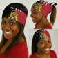 Afro-Haitians Empire of Haiti 1804-1806 Neck Gaiter Fleur-De-Lis Veves Motif - African Pride