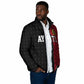Afro-Haitians Empire of Haiti 1804-1806 Padded Jacket Fleur-De-Lis Veves Motif - African Pride
