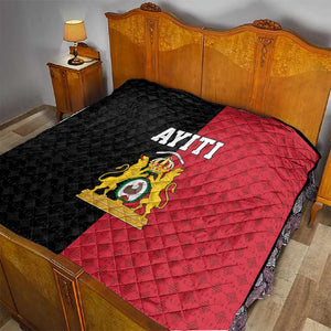 Afro-Haitians Empire of Haiti 1804-1806 Quilt Fleur-De-Lis Veves Motif - African Pride