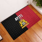 Afro-Haitians Empire of Haiti 1804-1806 Rubber Doormat Fleur-De-Lis Veves Motif - African Pride