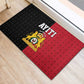 Afro-Haitians Empire of Haiti 1804-1806 Rubber Doormat Fleur-De-Lis Veves Motif - African Pride