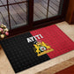 Afro-Haitians Empire of Haiti 1804-1806 Rubber Doormat Fleur-De-Lis Veves Motif - African Pride