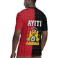 Afro-Haitians Empire of Haiti 1804-1806 Rugby Jersey Fleur-De-Lis Veves Motif LT18