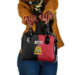 Afro-Haitians Empire of Haiti 1804-1806 Shoulder Handbag Fleur-De-Lis Veves Motif - African Pride
