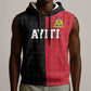 Afro-Haitians Empire of Haiti 1804-1806 Sleeveless Hoodie Fleur-De-Lis Veves Motif - African Pride