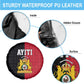 Afro-Haitians Empire of Haiti 1804-1806 Spare Tire Cover Fleur-De-Lis Veves Motif - African Pride