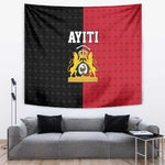 Afro-Haitians Empire of Haiti 1804-1806 Tapestry Fleur-De-Lis Veves Motif - African Pride