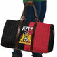 Afro-Haitians Empire of Haiti 1804-1806 Travel Bag Fleur-De-Lis Veves Motif - African Pride