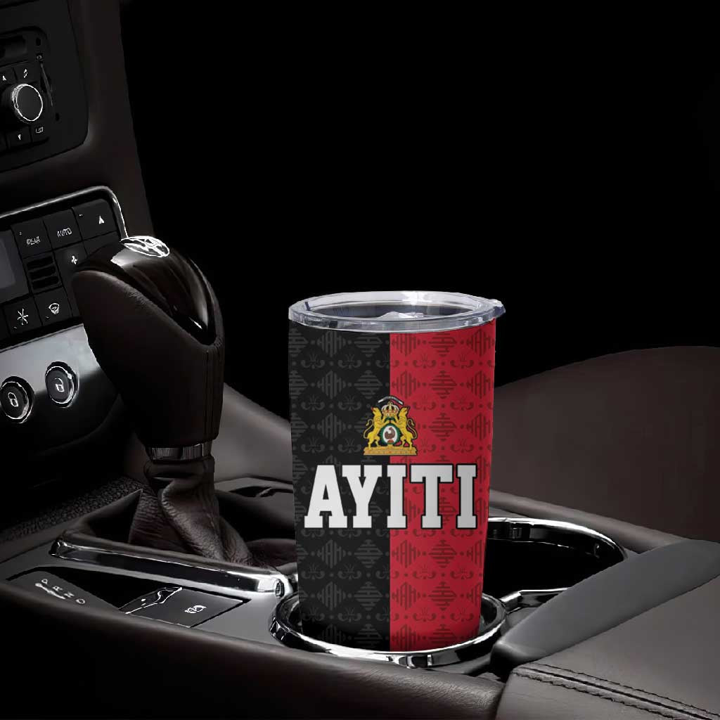 Afro-Haitians Empire of Haiti 1804-1806 Tumbler Cup Fleur-De-Lis Veves Motif - African Pride