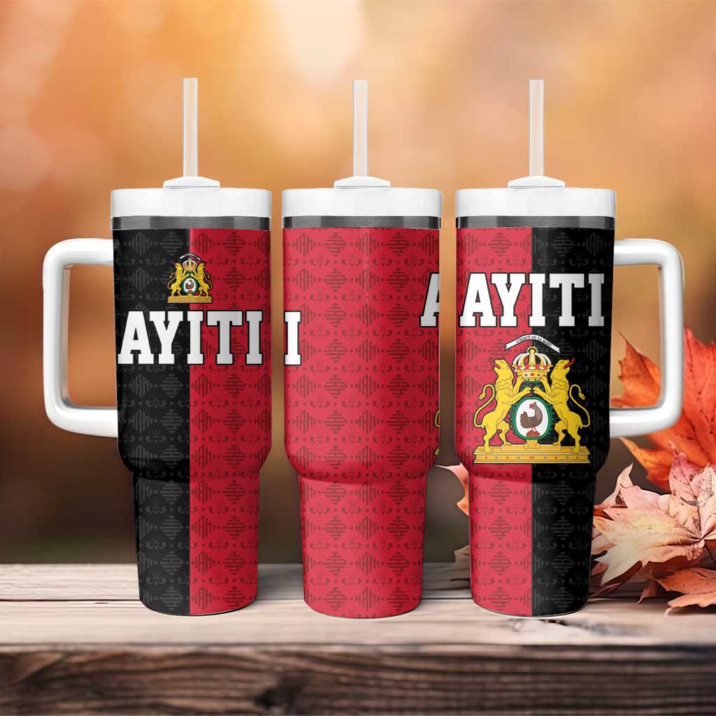 Afro-Haitians Empire of Haiti 1804-1806 Tumbler With Handle Fleur-De-Lis Veves Motif - African Pride