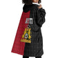 Afro-Haitians Empire of Haiti 1804-1806 Wearable Blanket Hoodie Fleur-De-Lis Veves Motif - African Pride