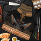 Winged Egypt Cats Apron Hieroglyphs Alphabet Pattern