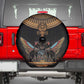 Winged Egypt Cats Spare Tire Cover Hieroglyphs Alphabet Pattern