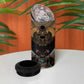 Ancient Egypt Scarab Beetle 4 in 1 Can Cooler Tumbler Hieroglyphs Alphabet Pattern